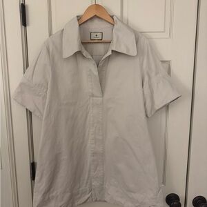 Tuckernuck Stone Khaki Short Sleeve Dress